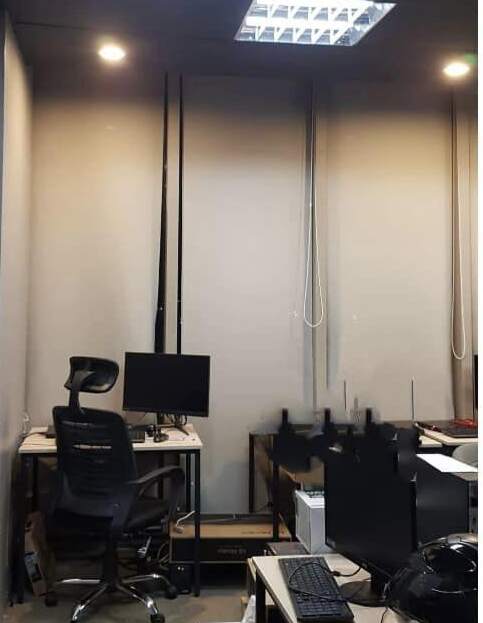 Roller Blind White Closed