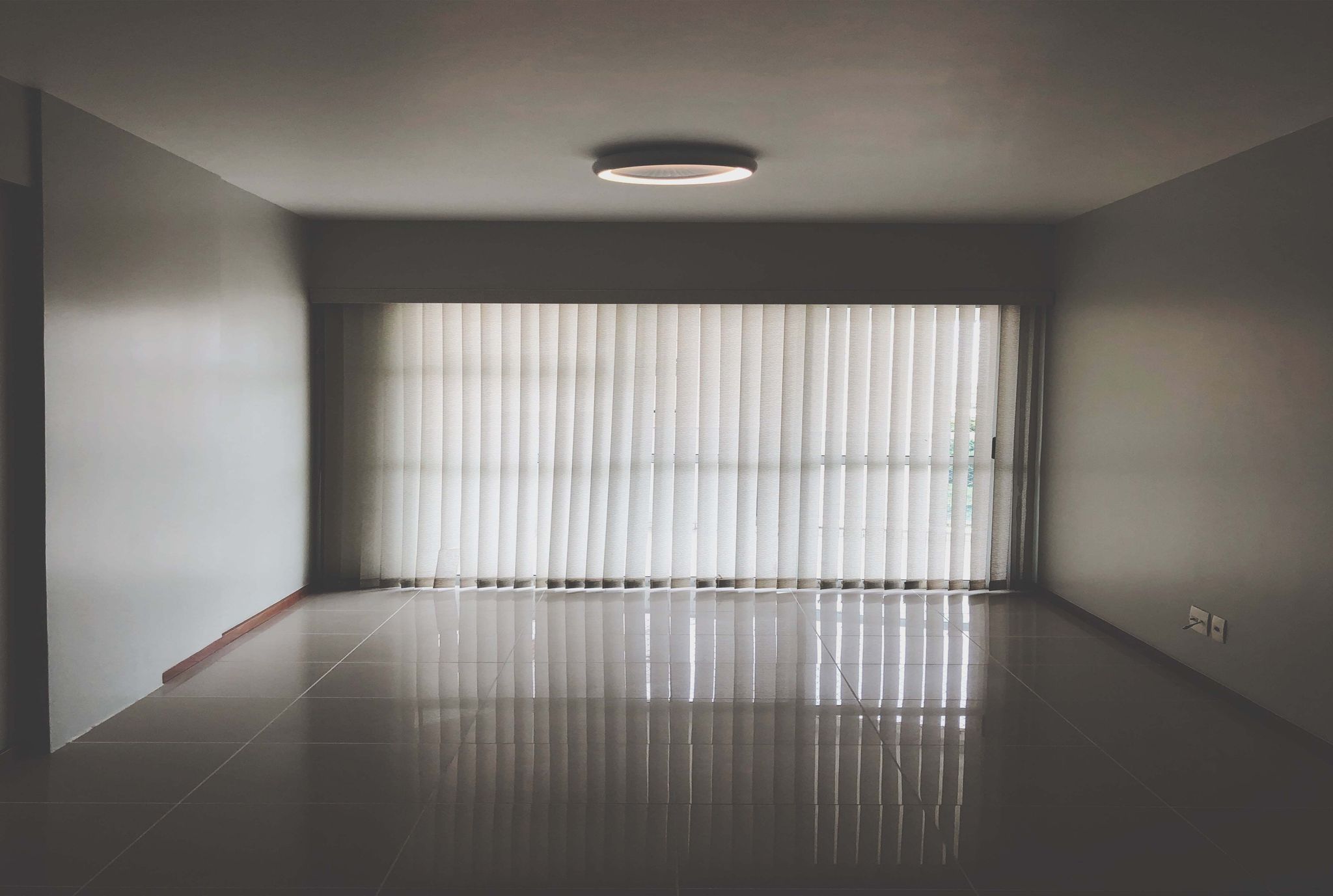 Vertical Blind Beige